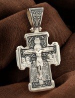 Крест из серебра 925 пробы