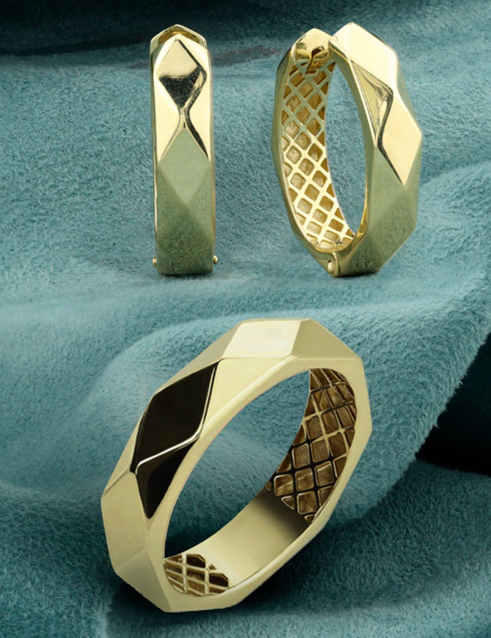 Кольцо из лимонного золота