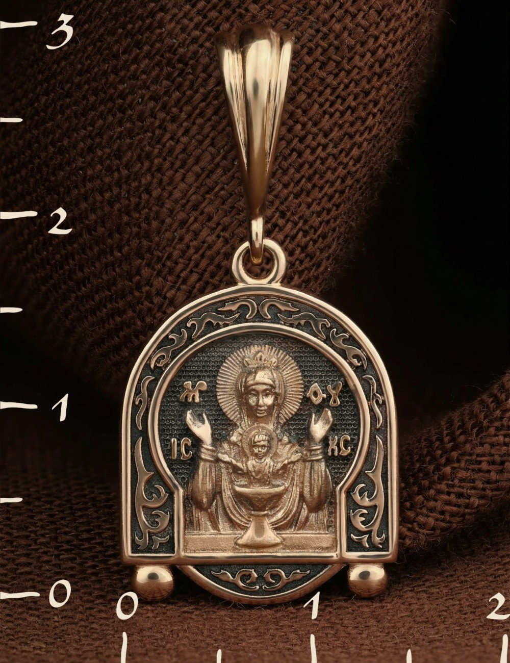 Образок из золота