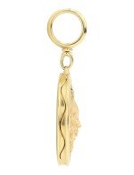 Подвеска из лимонного золота c перламутром