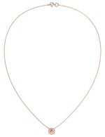 Колье из золота c бриллиантами и перламутром