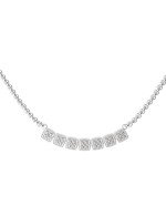 Колье из белого золота c бриллиантами