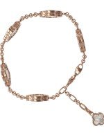 Браслет из золота c перламутром