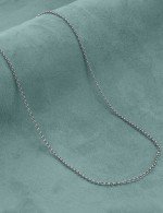 Цепь из белого золота