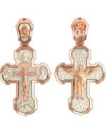 Крест из золота c бивнем мамонта