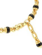Браслет из лимонного золота c ониксом