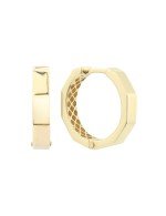 Серьги из лимонного золота