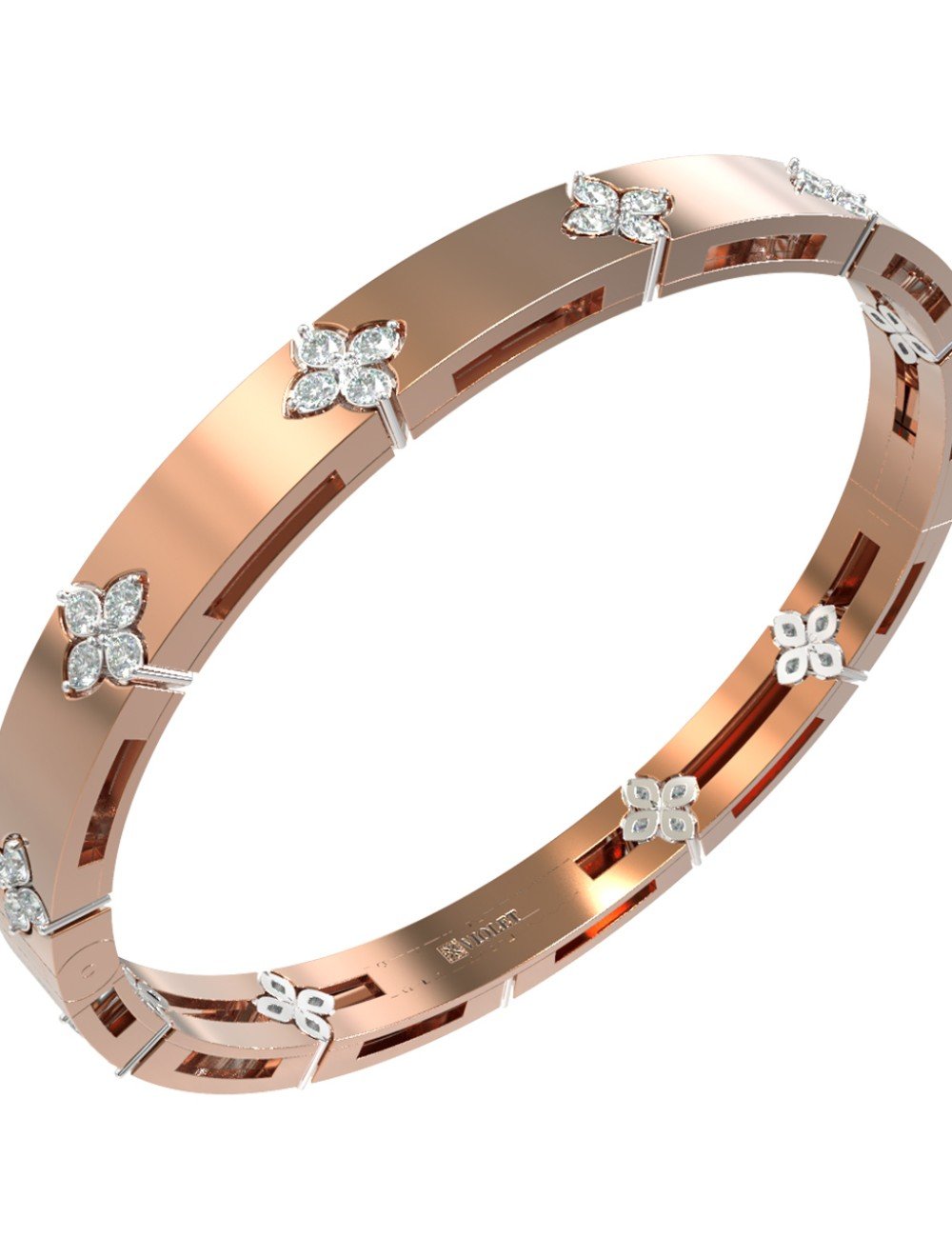 Браслет из золота c бриллиантами