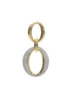 Подвеска из лимонного золота c бриллиантами