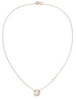 Колье из золота c бриллиантами и перламутром