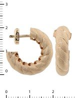 Серьги из золота