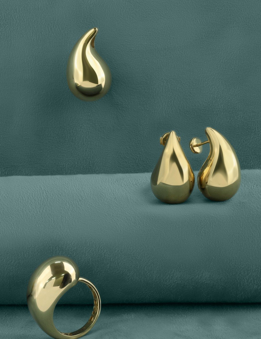 Кольцо из лимонного золота