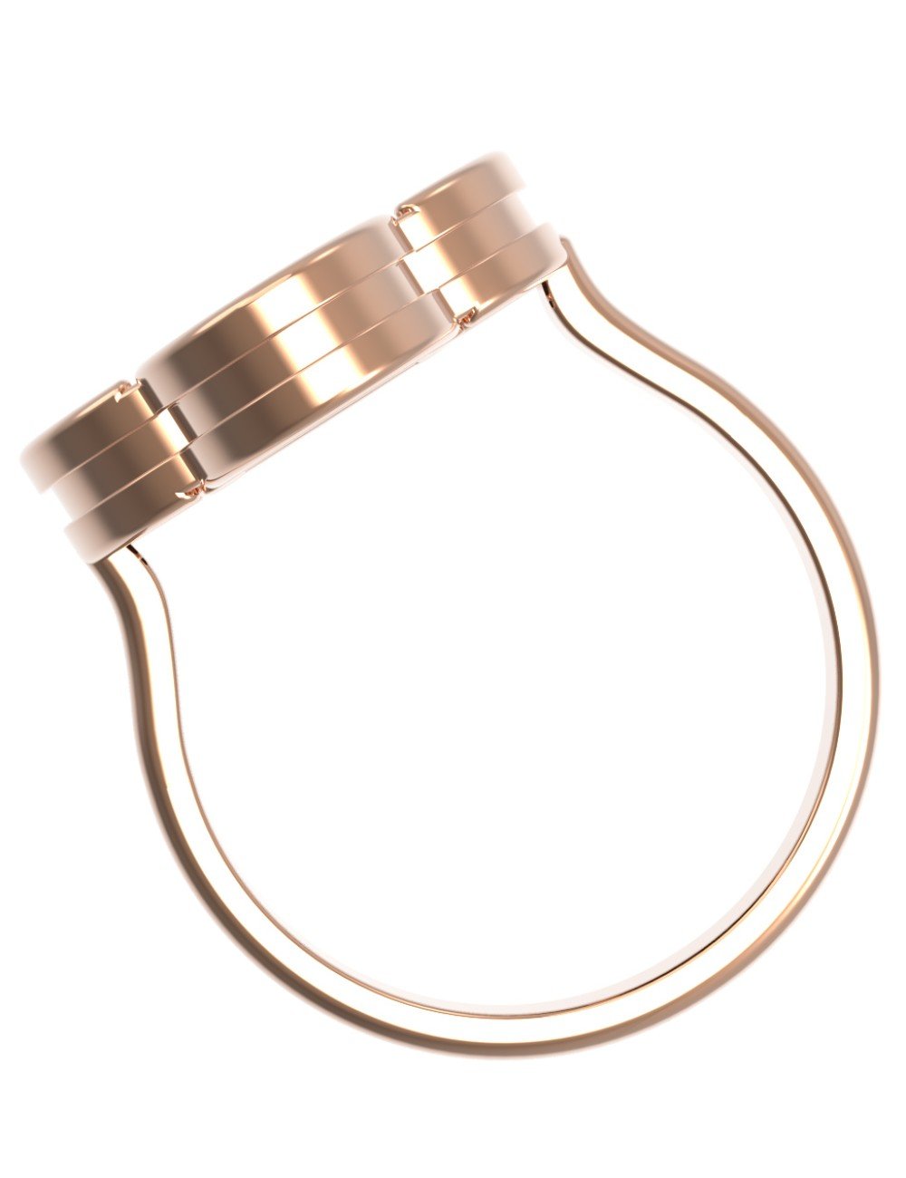 Кольцо из золота c малахитом