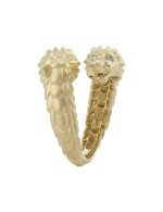 Кольцо из лимонного золота c бриллиантами