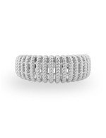 Кольцо из белого золота