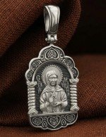 Образок из белого золота