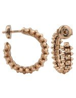 Серьги из розового золота