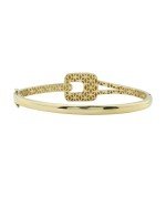 Браслет из лимонного золота c бриллиантами