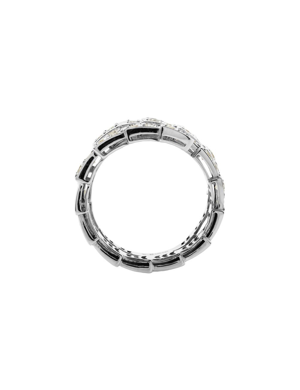 Кольцо из белого золота c бриллиантами