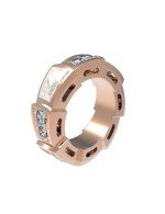 Подвеска из золота c бриллиантами и перламутром