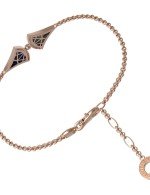 Браслет из золота c лазуритом и перламутром