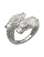 Кольцо из белого золота c бриллиантами