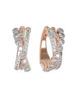 Серьги из золота c бриллиантами