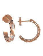 Серьги из золота c бриллиантами