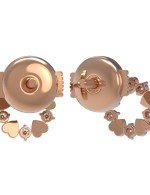 Серьги из золота c бриллиантами