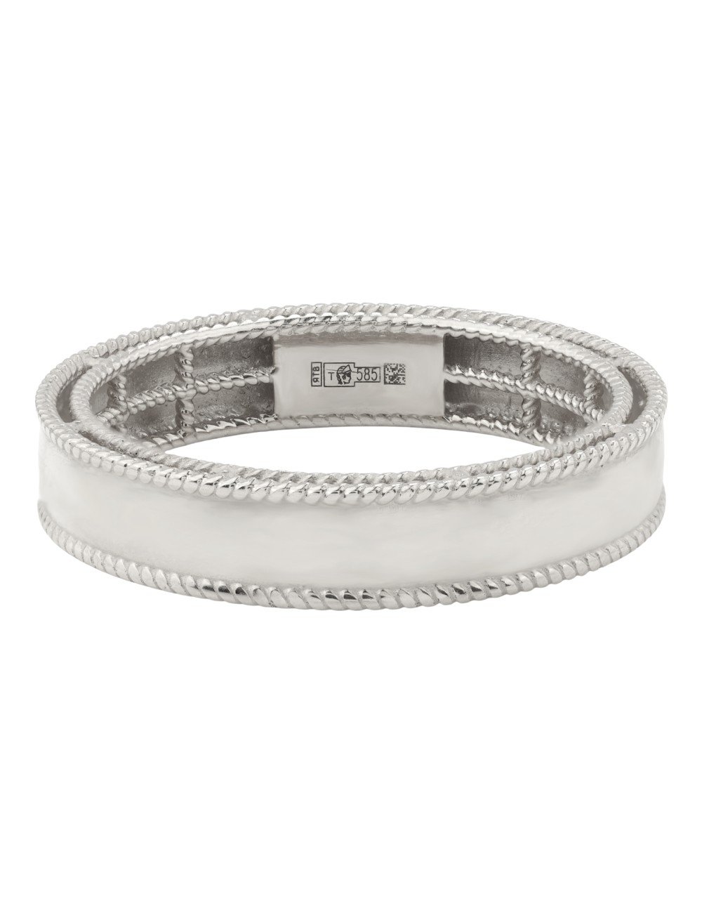 Кольцо из белого золота