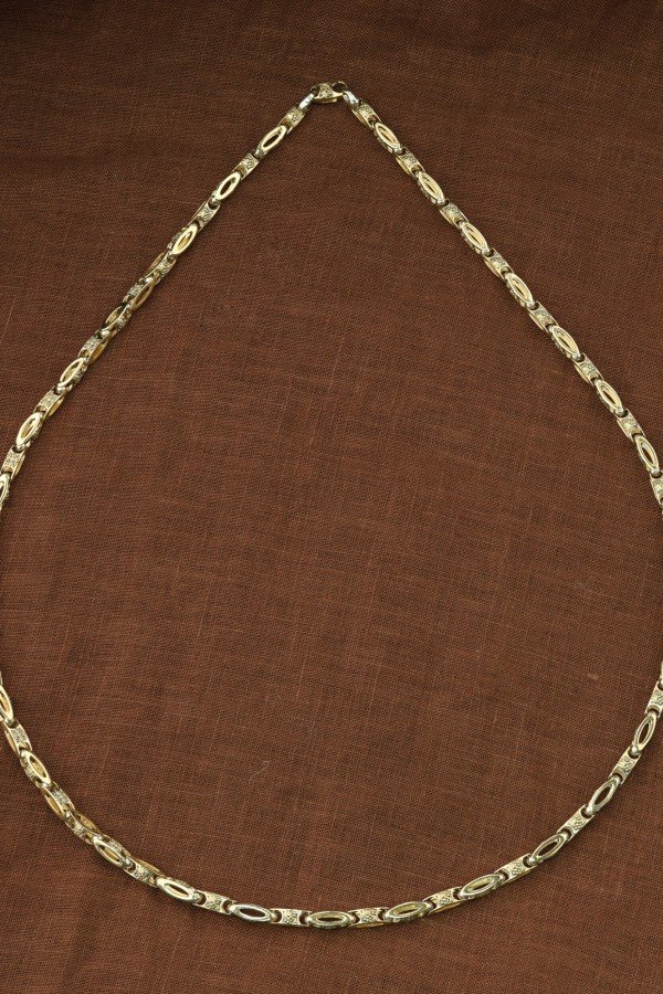 Цепь из лимонного золота