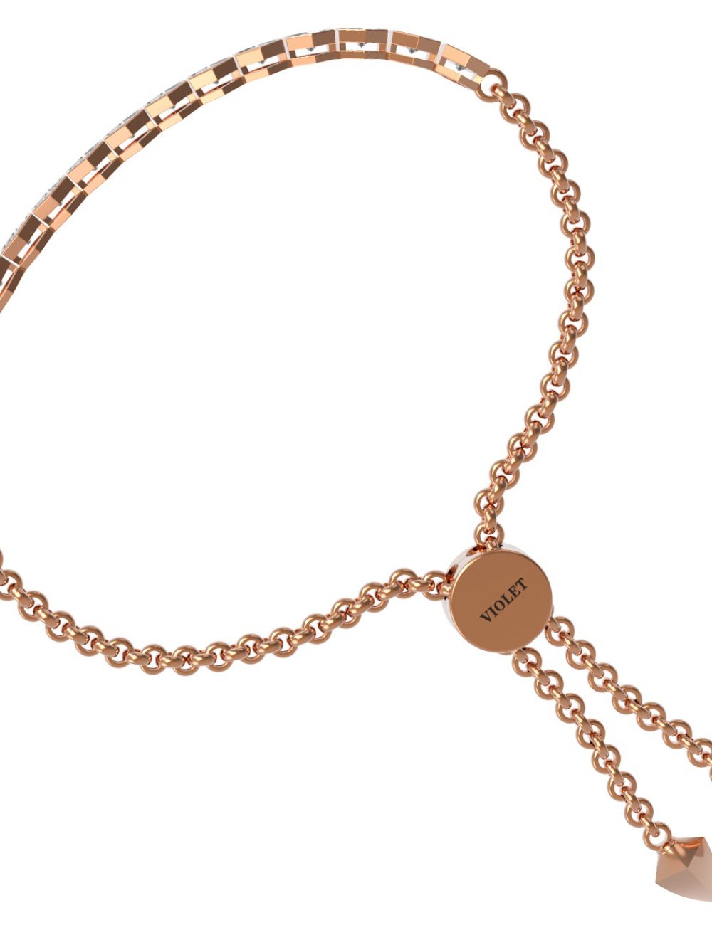 Браслет из золота c бриллиантами