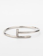 Браслет из белого золота c бриллиантами