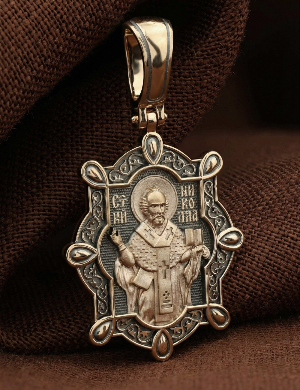 Образок из золота