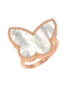 Кольцо из золота c перламутром