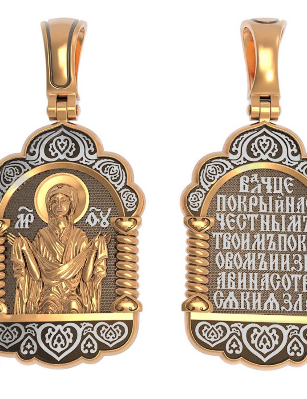 Образок из золота