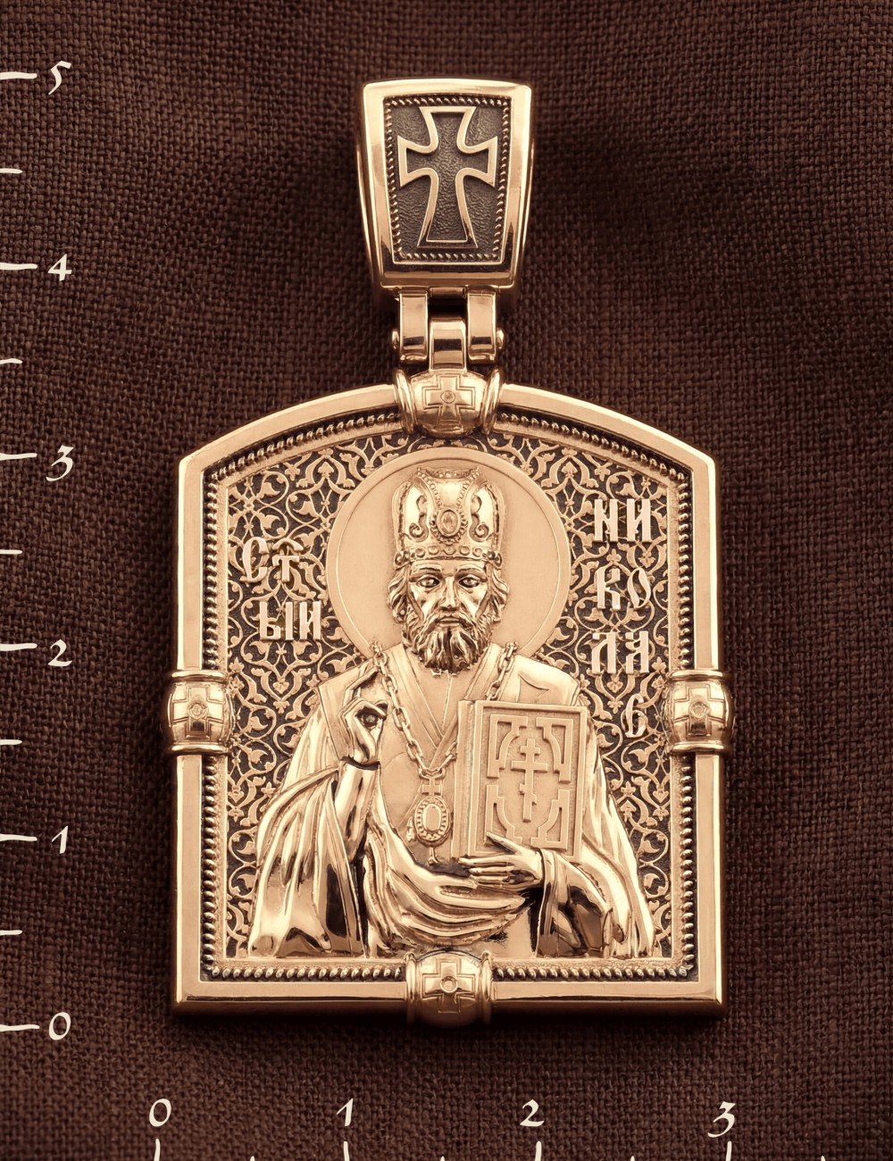 Образок из золота