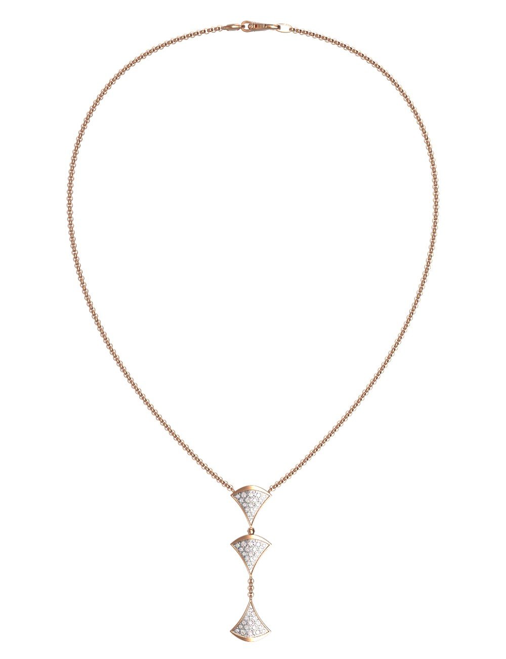 Колье из золота c бриллиантами