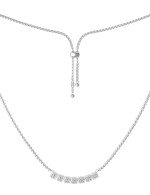 Колье из белого золота c бриллиантами