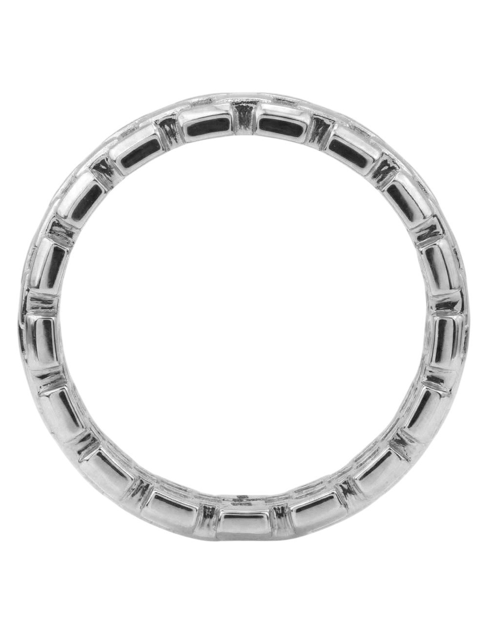 Кольцо из белого золота