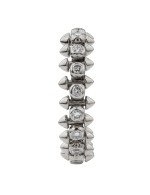 Кольцо из белого золота c бриллиантами