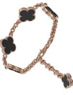 Браслет из золота c ониксом