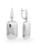 Серьги из белого золота