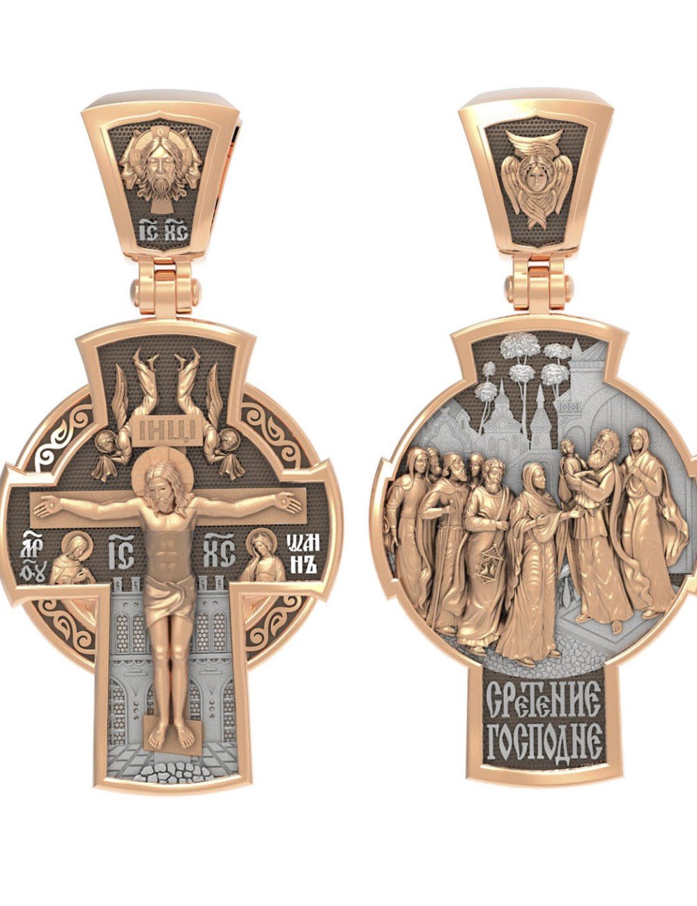 Крест из золота