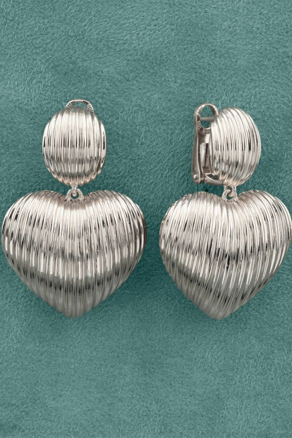 Серьги из белого золота