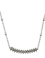 Колье из белого золота