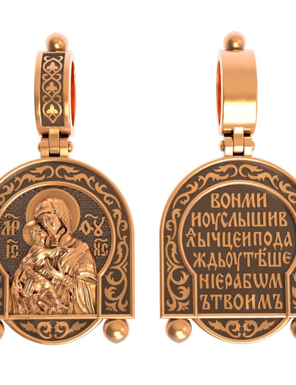 Образок из золота