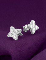 Серьги из белого золота