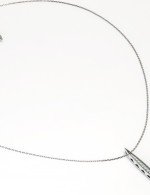 Колье из белого золота c бриллиантами