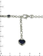 Браслет из белого золота c топазом London